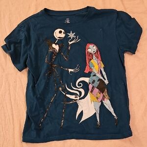 Blue Nightmare Before Christmas T-Shirt